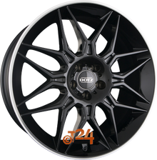 DOTZ Velgen - LONGBEACH DARK - Schwarz Glanzend Gepolijste velgrand - 21 inch