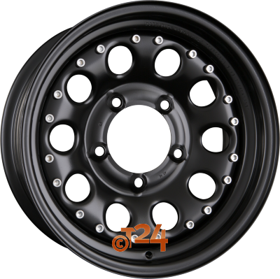 DOTZ Velgen - MODULAR BEADLOCK Black - Offroad Stalen Velg - 17 inch