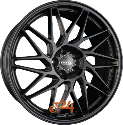 DOTZ Velgen - TANAKA BLACK - Black Matt - 18 inch