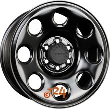DOTZ Velgen - OUTLAND BLACK (Stalen Velg) - Schwarz Matt - 18 inch