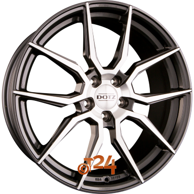 DOTZ Velgen - MISANO DARK Gunmetal Polished - 18 inch