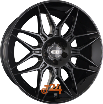 DOTZ Velgen - LONGBEACH BLACK - Schwarz Glanzend - 21 inch