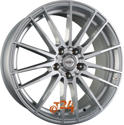 DOTZ Velgen - FAST FIFTEEN BLAZE Silver Polished Lip - 20 inch