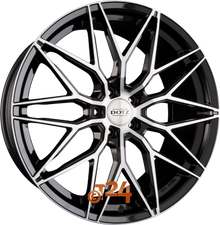 DOTZ Velgen - SUZUKA DARK - Schwarz Frontpoliert - 18 inch