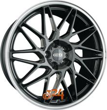 DOTZ Velgen - TANAKA DARK - Gunmetal Matt Polished Lip - 21 inch