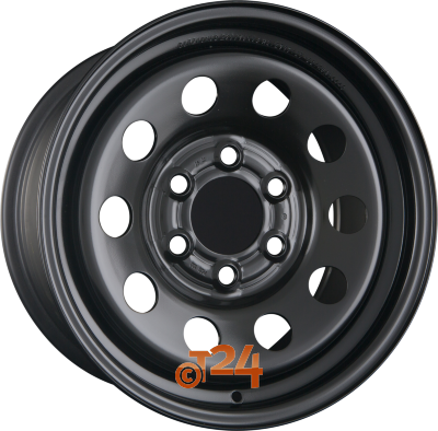 DOTZ Velgen - MODULAR Black - Offroad Stalen Velg - 16 inch