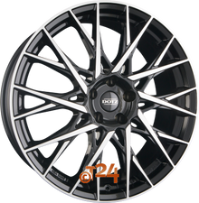 DOTZ Velgen - FUJI DARK - Schwarz Frontpoliert - 20 inch