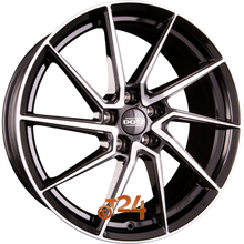 DOTZ Velgen - SPA DARK - Schwarz Glanzend Frontpoliert - 18 inch