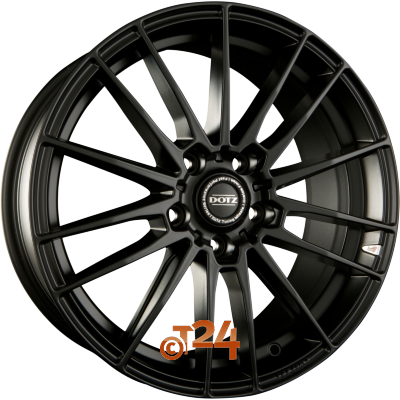 DOTZ Velgen - FAST FIFTEEN DARK Black Matt - 17 inch