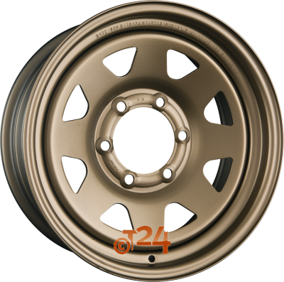 DOTZ Velgen - DAKAR - Ohne Zubehor Bronze - Offroad Stalen Velg - 18 inch