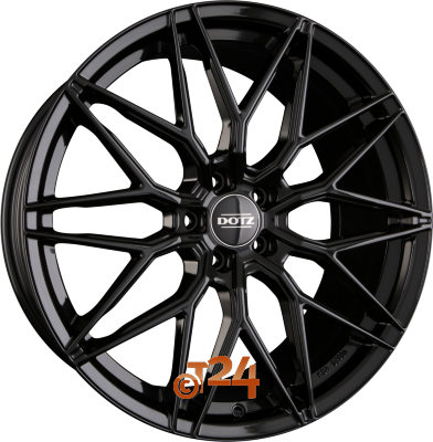 DOTZ Velgen - SUZUKA BLACK - Schwarz Glanzend - 19 inch