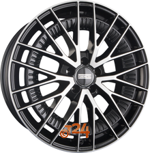 FONDMETAL Velgen - KARI Glossy Black Machined - 18 inch