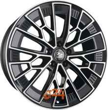 FONDMETAL Velgen - 1972 Glossy Black Machined - 19 inch