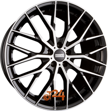 FONDMETAL Velgen - MAKHAI Glossy Black Machined - 20 inch