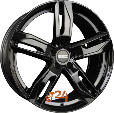 FONDMETAL Velgen - HEXIS Glossy Black - 18 inch