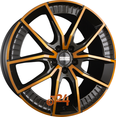 FONDMETAL Velgen - ELATHA Glossy Black Bronze Machined - 19 inch