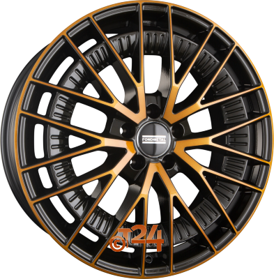 FONDMETAL Velgen - KARI Glossy Black Bronze Machined - 19 inch