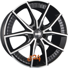 FONDMETAL Velgen - ELATHA Glossy Black Machined - 18 inch