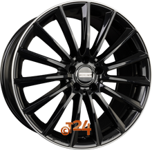 FONDMETAL Velgen - AIDON Glossy Black Machined Lip - 19 inch