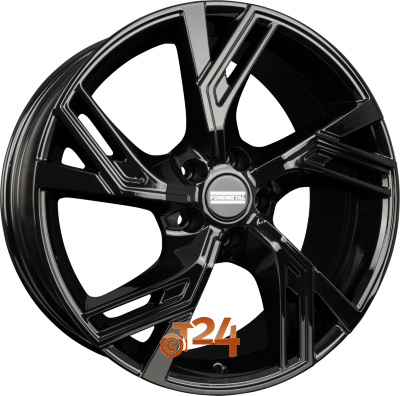 FONDMETAL Velgen - ATENA Glossy Black - 22 inch
