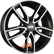 FONDMETAL Velgen - KOROS Glossy Black Machined - Diamond Black - 19 inch
