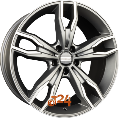 FONDMETAL Velgen - ALKE Matt Titanium Machined - 18 inch