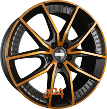 FONDMETAL Velgen - ELATHA Glossy Black Bronze Machined - 21 inch