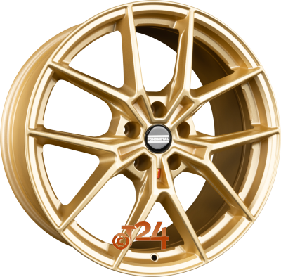 FONDMETAL Velgen - JUPITER Matt Gold - 18 inch