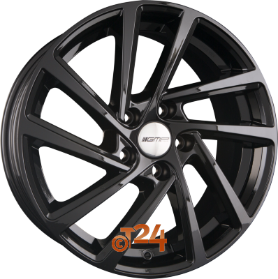 GMP ITALIA Velgen - WONDER Glossy Black - 17 inch
