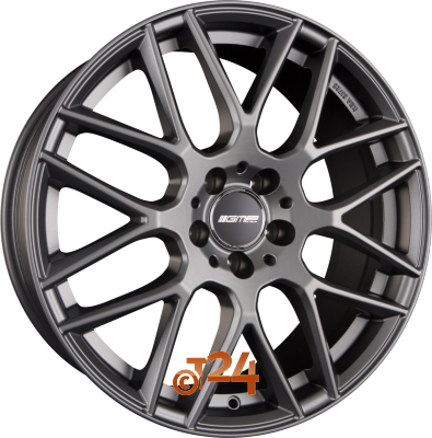 GMP ITALIA Velgen - BERGHEM Matt Anthracite - 18 inch