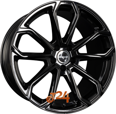 GMP ITALIA Velgen - FURIOSA Glossy Black - 21 inch
