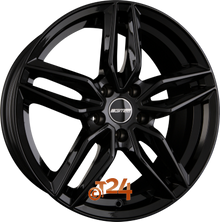 GMP ITALIA Velgen - FASTEN Glossy Black - 17 inch