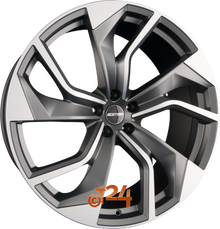 GMP ITALIA Velgen - REBEL Anthracite Matt Diamond - 19 inch