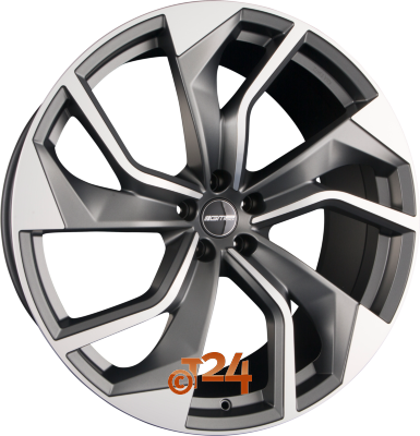 GMP ITALIA Velgen - REBEL Anthracite Matt Diamond - 19 inch
