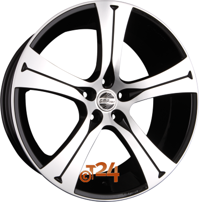 GMP ITALIA Velgen - BURAN Black Diamond - 18 inch