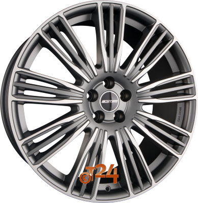 GMP ITALIA Velgen - COVENTRY Matt Anthracite Diamond - 22 inch