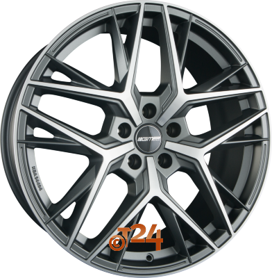 GMP ITALIA Velgen - LUNICA Matt Anthracite Diamond - 20 inch