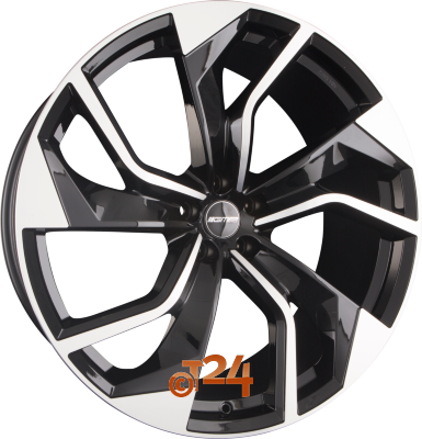 GMP ITALIA Velgen - REBEL Black Diamond - 19 inch