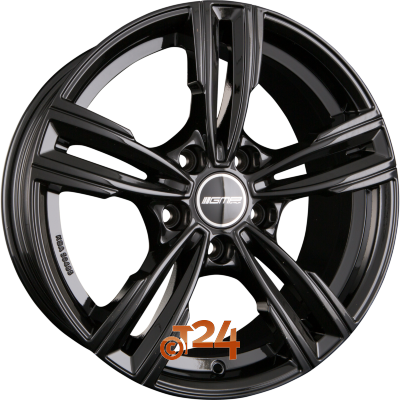 GMP ITALIA Velgen - REVEN Shiny Black - 17 inch