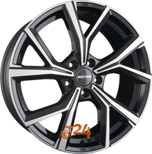 GMP ITALIA Velgen - MENTOR Black Diamond - 18 inch