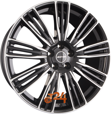 GMP ITALIA Velgen - COVENTRY Black Diamond - 21 inch