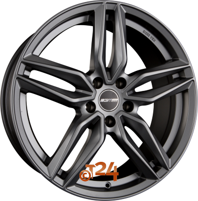 GMP ITALIA Velgen - FASTEN Matt Anthracite - 17 inch