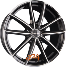 GMP ITALIA Velgen - TITAN Black Diamond - 21 inch