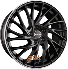 GMP ITALIA Velgen - ENIGMA Matt Black Diamond Lip - 19 inch