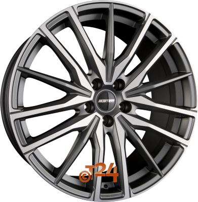 GMP ITALIA Velgen - SPARTA Matt Anthracite Diamond - 22 inch