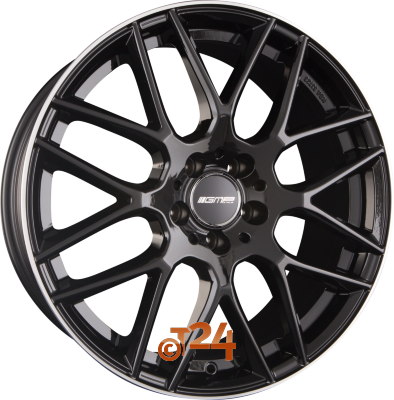 GMP ITALIA Velgen - BERGHEM Black Diamond Lip - 19 inch