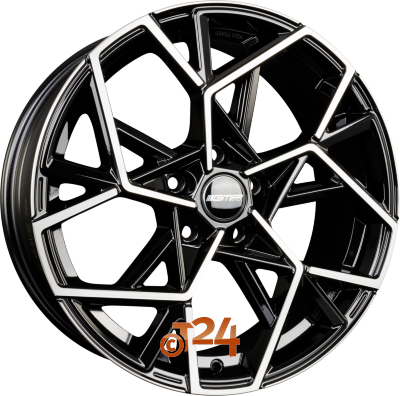 GMP ITALIA Velgen - CARTESIO Black Diamond - 18 inch