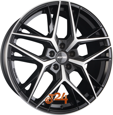 GMP ITALIA Velgen - LUNICA Black Diamond - 18 inch