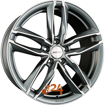 GMP ITALIA Velgen - ATOM Anthracite Diamond - 21 inch