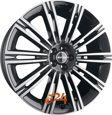 GMP ITALIA Velgen - EXPERIENCE Black Diamond - 22 inch